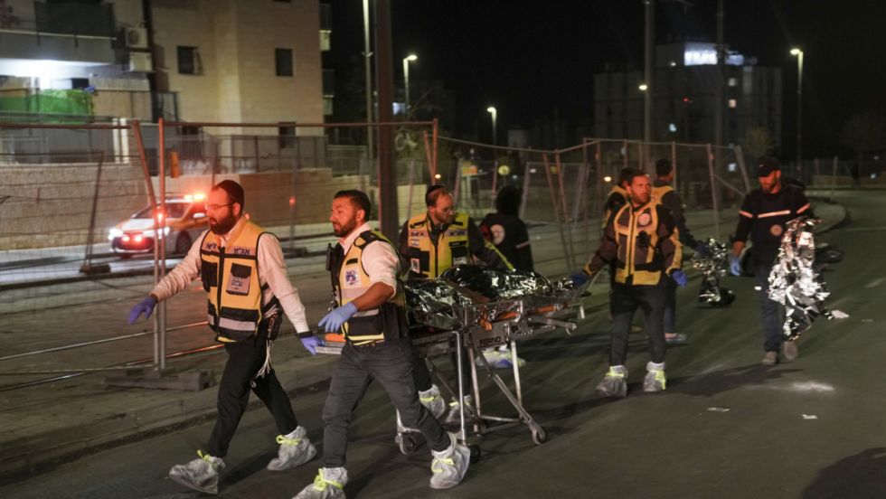 Varios muertos tras un ataque terrorista cerca de una sinagoga en Jerusalén