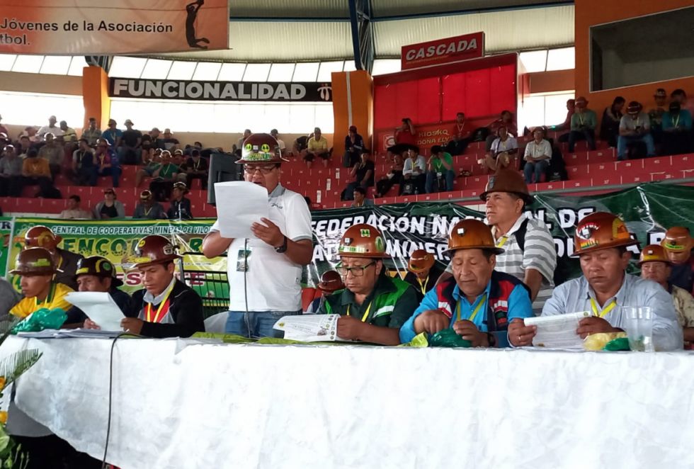 Mineros piden apoyo para reactivarse económicamente