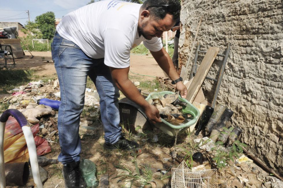Inician limpieza contra el dengue en Bermejo 