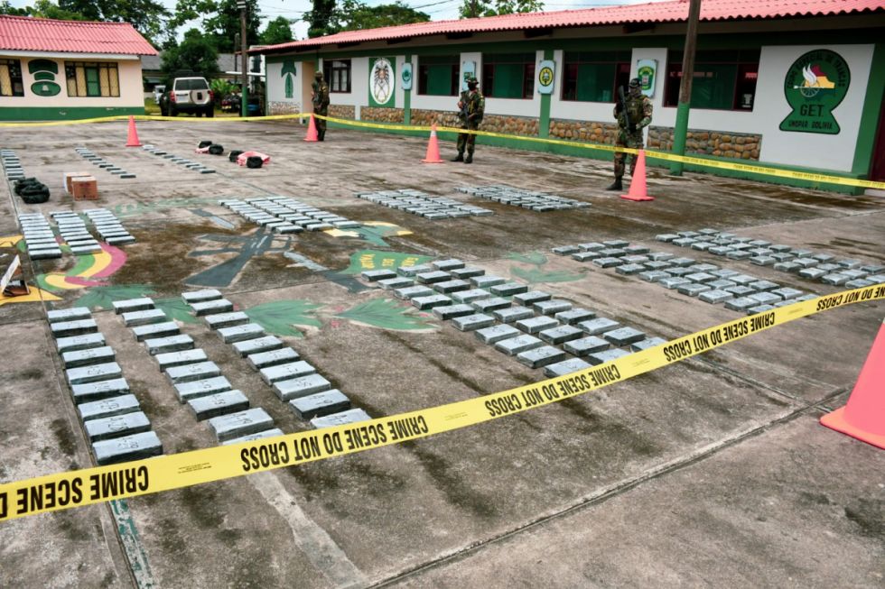 La fuerza antidrogas fue emboscada en el Chapare en operativo donde se secuestró 257 kilos de droga