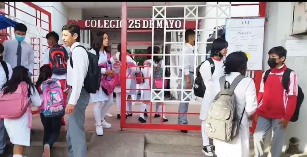 Estudiantes de Bermejo y La Guardia retornan a clases presenciales este lunes
