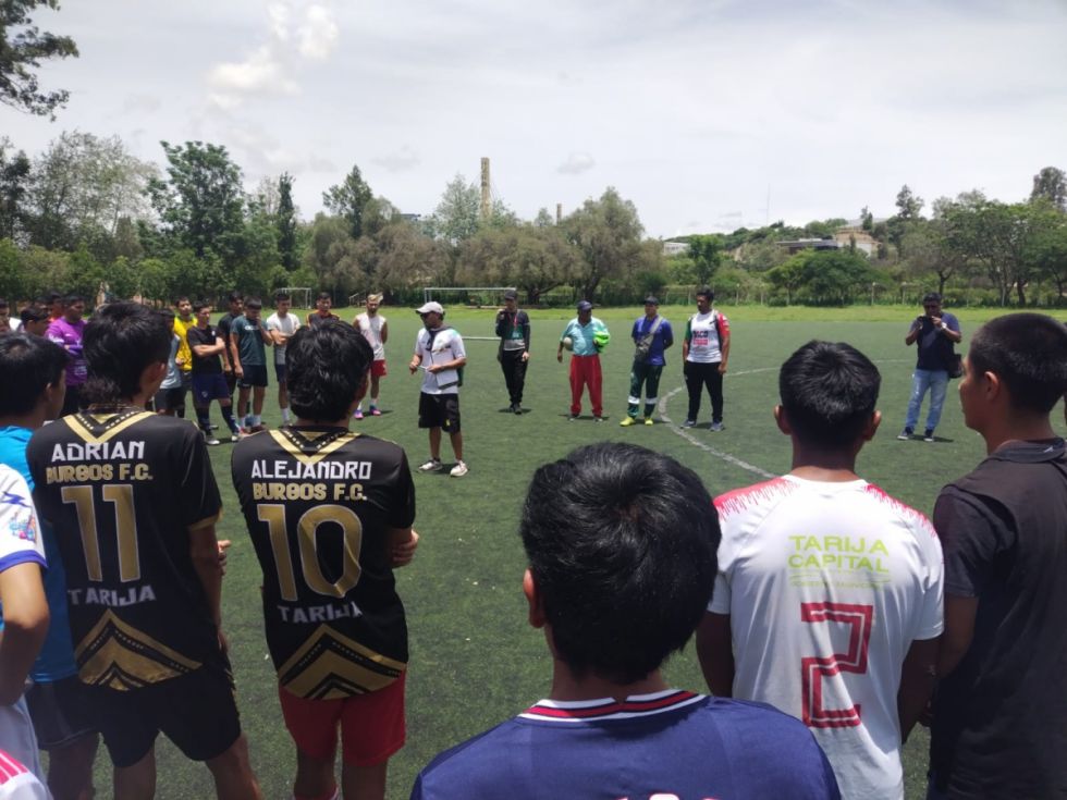 Unión inició el año con prueba de jugadores al mando de Cúcaro