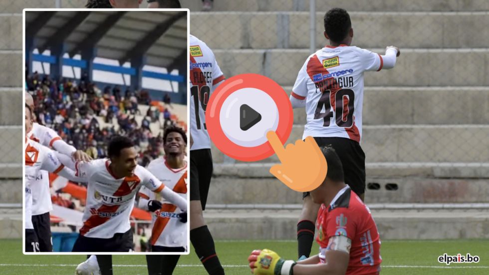 (VIDEO) Versión cinematográfica del gol de Paniagua