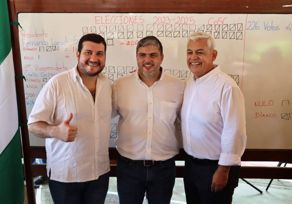De Larach presidente y Ezequiel libre al Luis Arce candidato