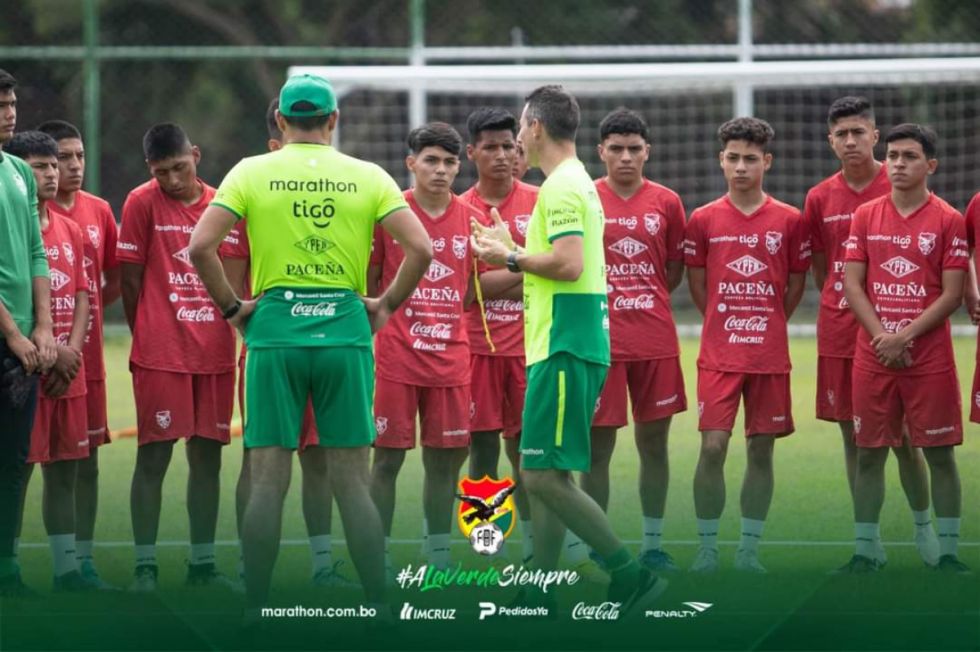Padilla resalta su experiencia con la selección boliviana Sub-17