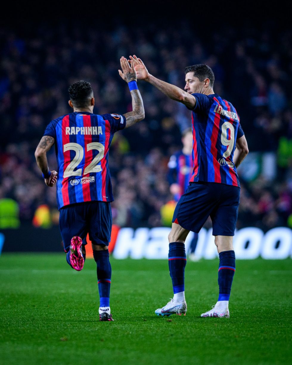 Barcelona y Manchester  igualan en un partidazo 
