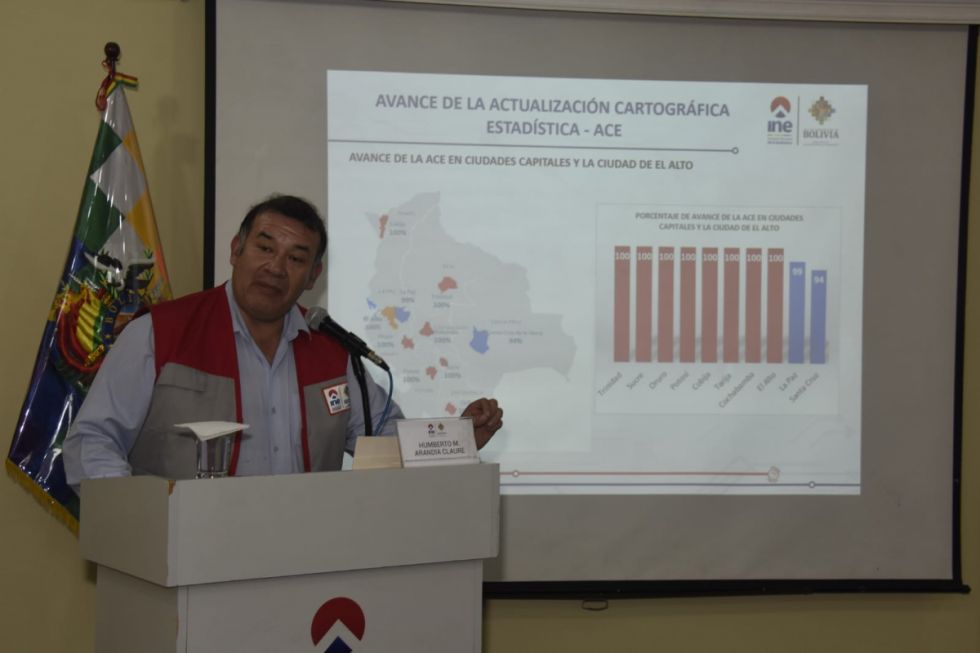 Actualización Cartográfica llega a 74%