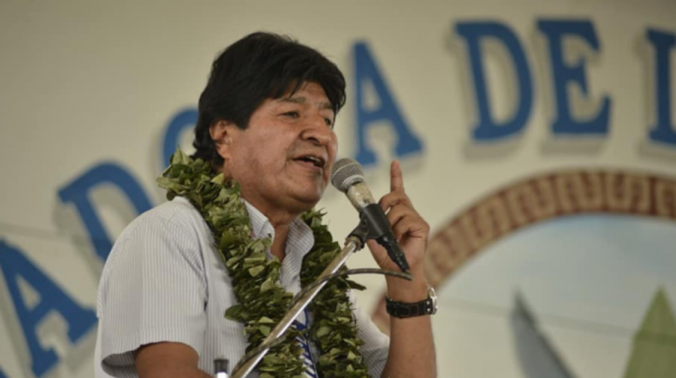 Según Morales, EEUU prepara la ejecución de un plan "intervencionista" en Bolivia