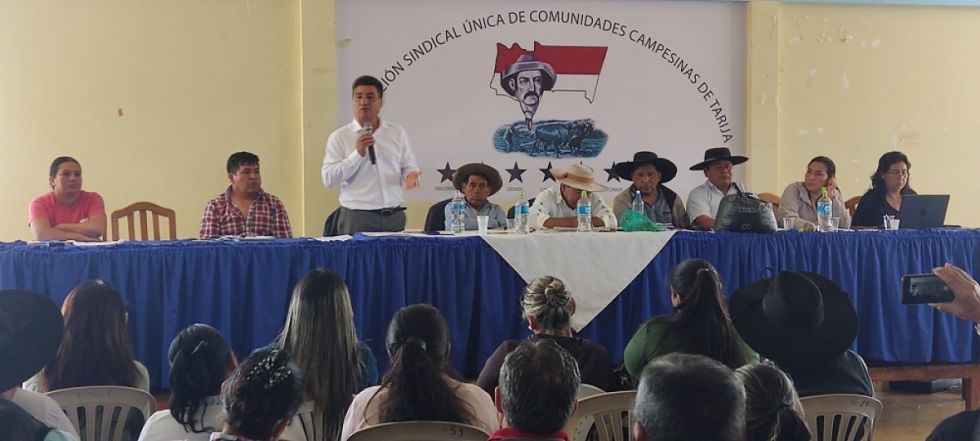 Alcalde: 30% del presupuesto municipal es para el área rural