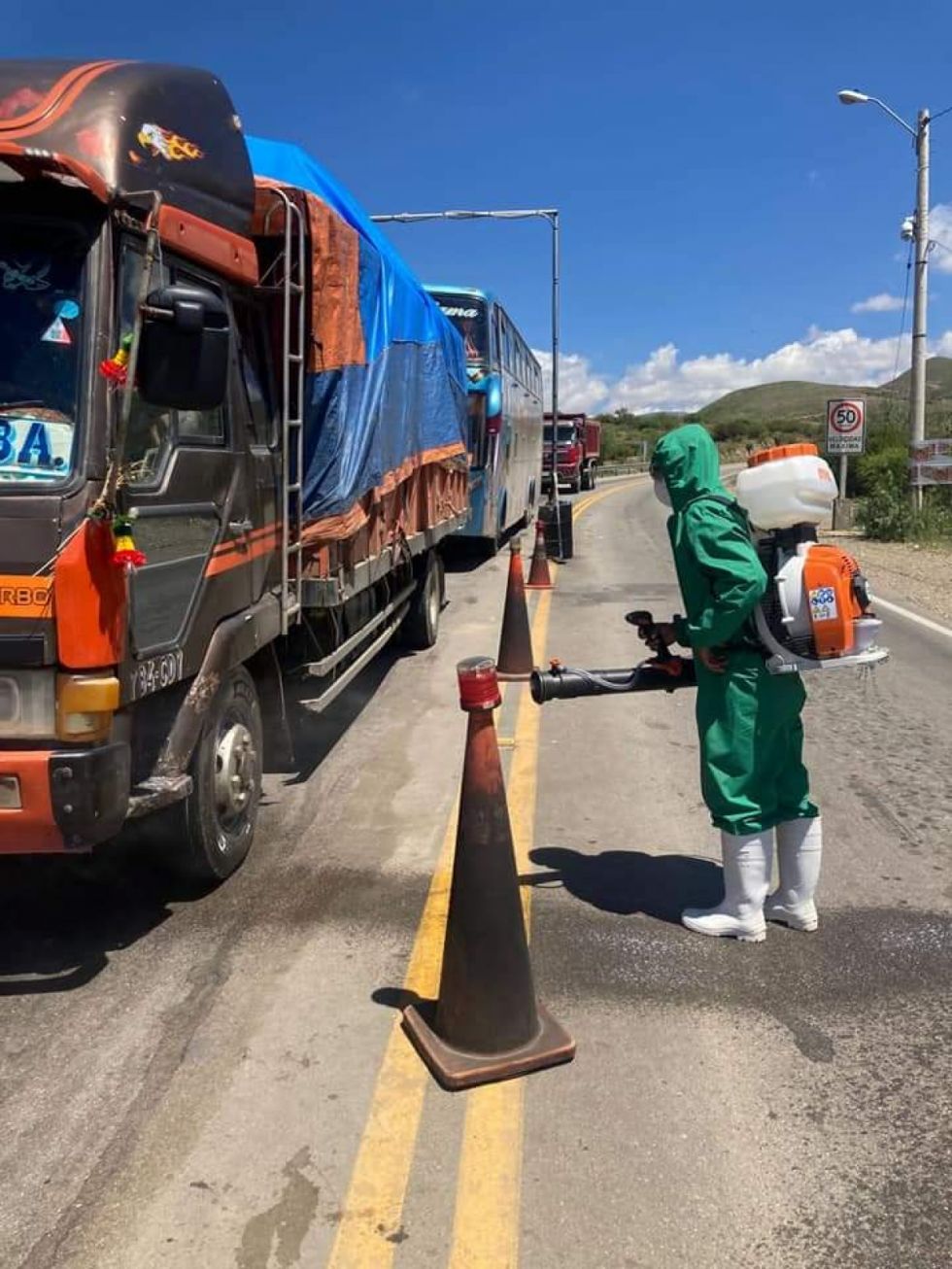 Sedag arranca fumigación contra la gripe aviar