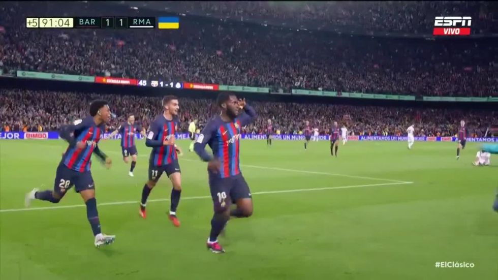 Final de locos: Barcelona le ganó al Madrid en tiempo de adición (VIDEO RESUMEN)