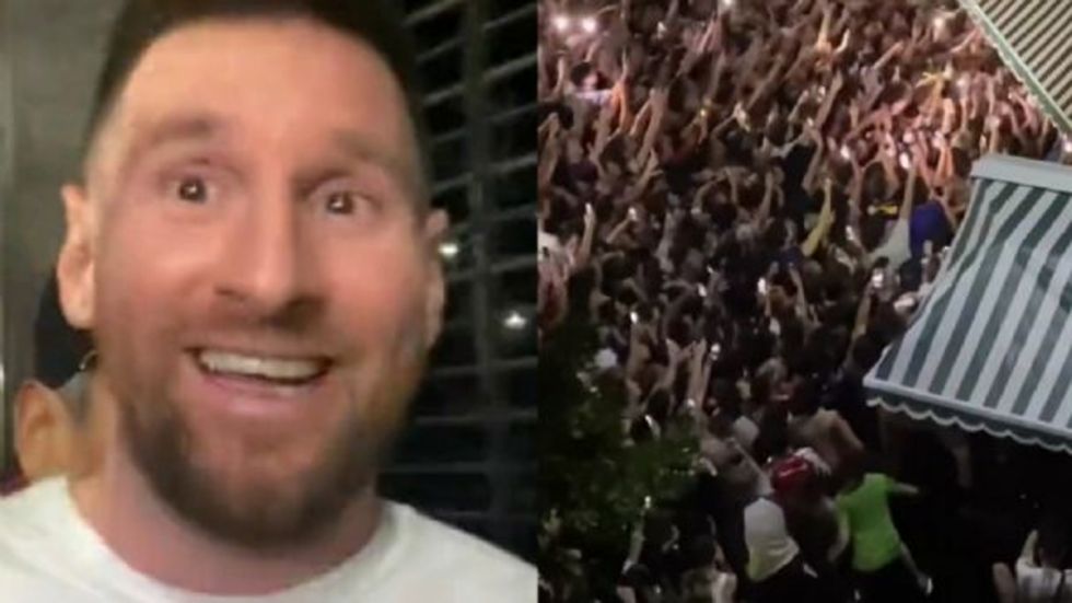 Descontrol por Messi: Salió a comer una parrillada y terminó revolucionando todo (VIDEO)