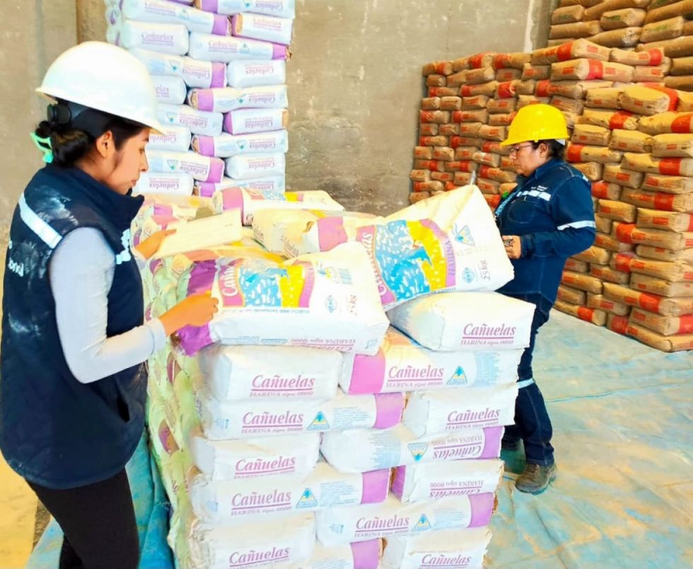 Comisan 1.594 quintales de harina y 1.200 paquetes de cerveza en Villazón