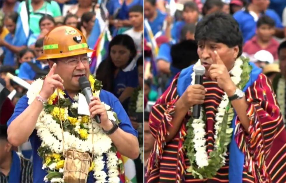Arce y Evo afloran sus diferencias y se reclaman pluralismo de ideas y unidad