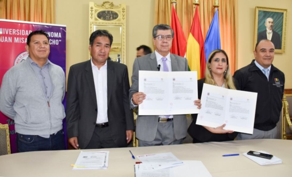 El TED y la UAJMS acuerdan prácticas profesionales