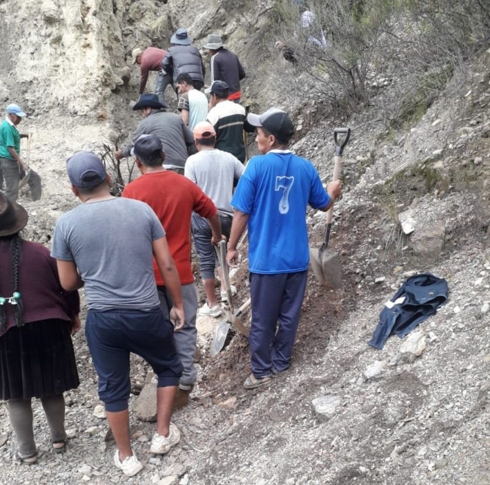 Camargo: Derrumbe en una mina deja atrapadas a cuatro personas 