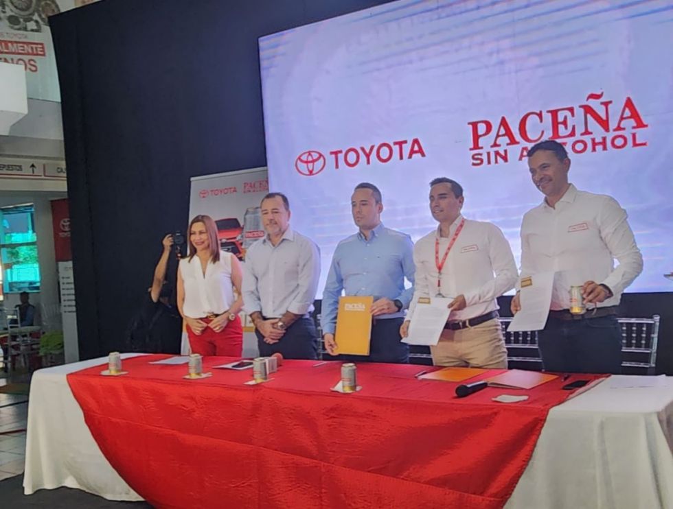 Paceña Sin Alcohol y Toyota Bolivia firman acuerdo para promover la conducción responsable