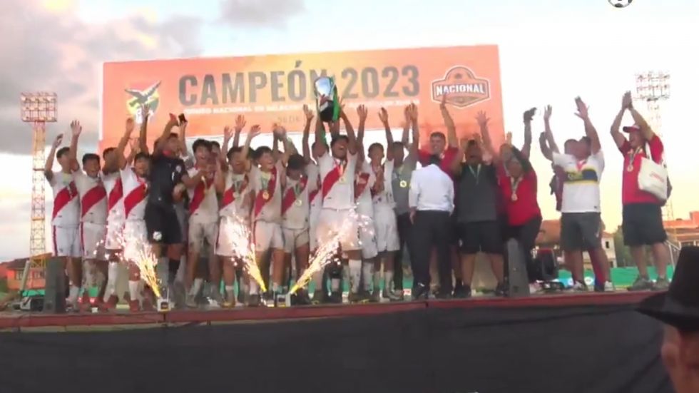 Épico título: Tarija se corona campeón nacional sub-15 en Beni
