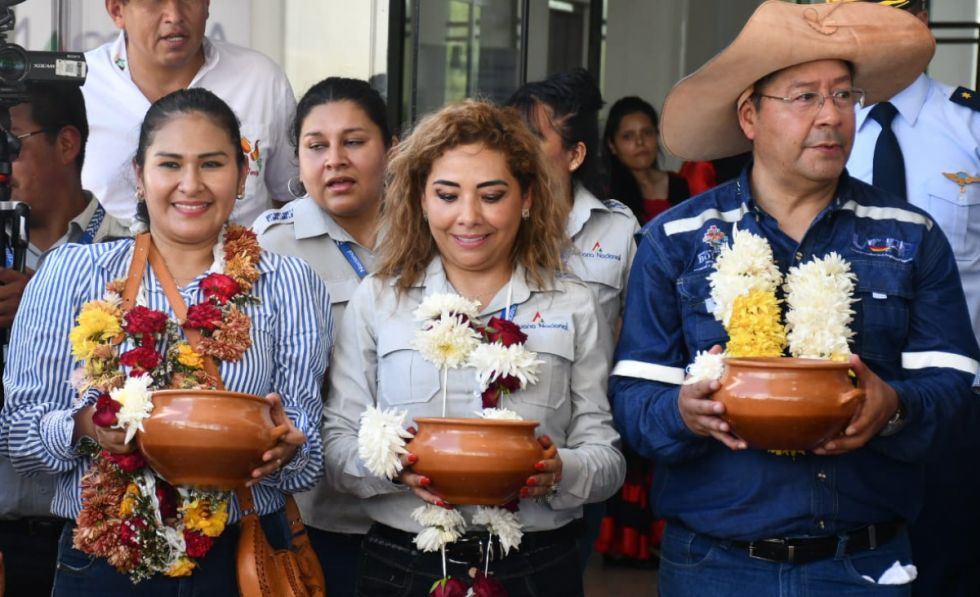 Ejecutiva Karen Sanchez pide al presidente Arce la creación de una zona franca y puerto seco en Villa Montes  