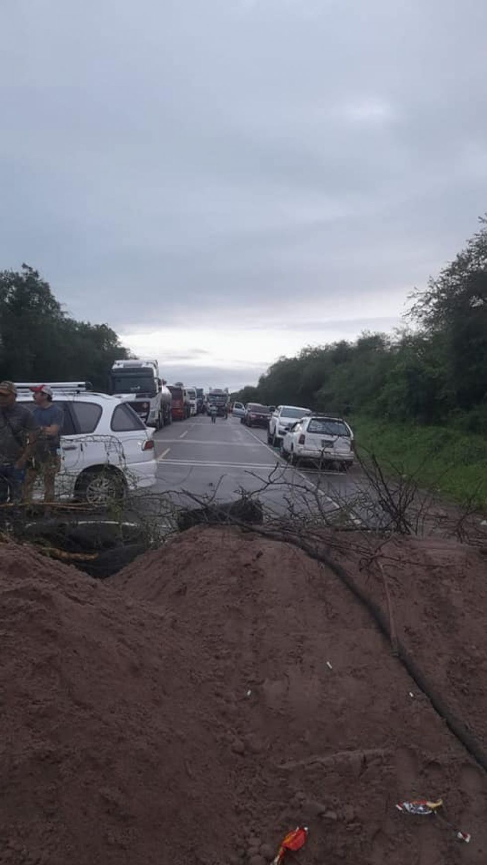Apicultores de Villa Montes bloquean la ruta 9 por deuda de EBA