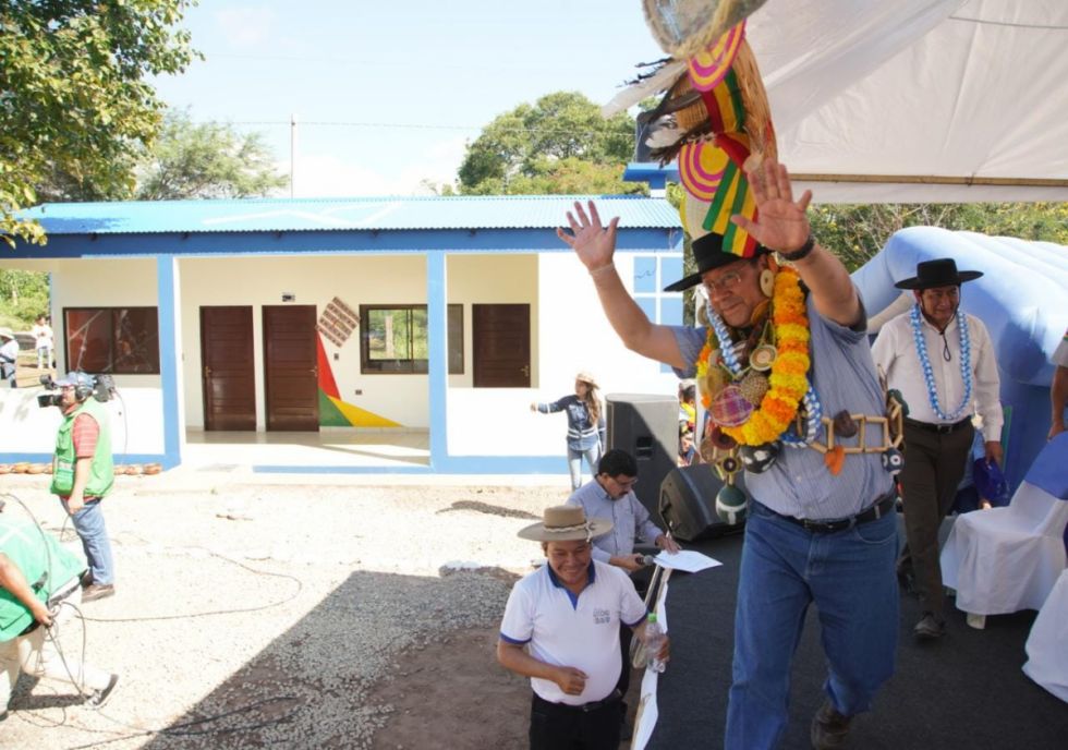 El presidente entrega 50 viviendas sociales en la comunidad Tomatirenda de Tarija