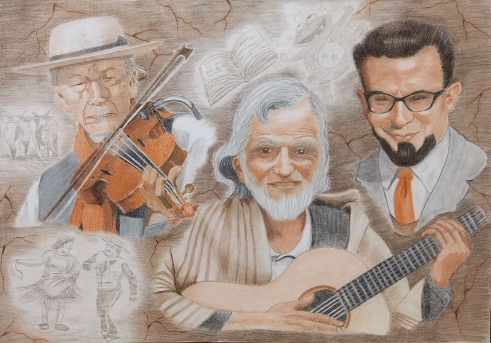Trovadores de mi tierra, de Claudia Sanabria Huanca