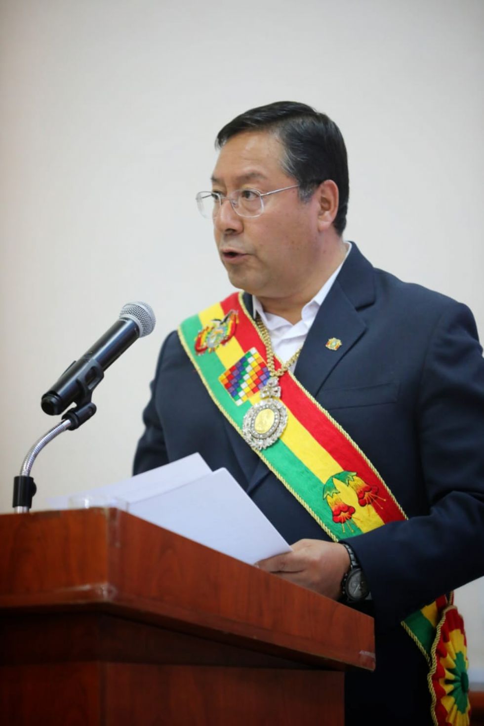 Presidente Arce convoca a reactivar la Unasur