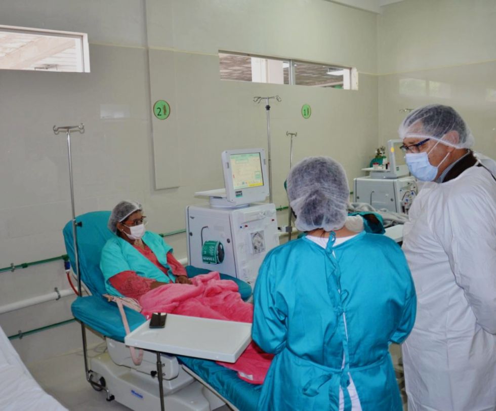 El Hospital de Caraparí ya tiene una Unidad de Hemodiálisis 