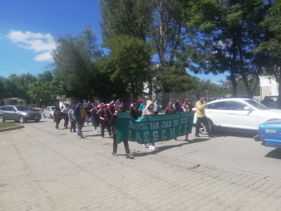 Trabajadores del HRSJDD rechazan propuesta de la Gobernación y mantienen el paro indefinido