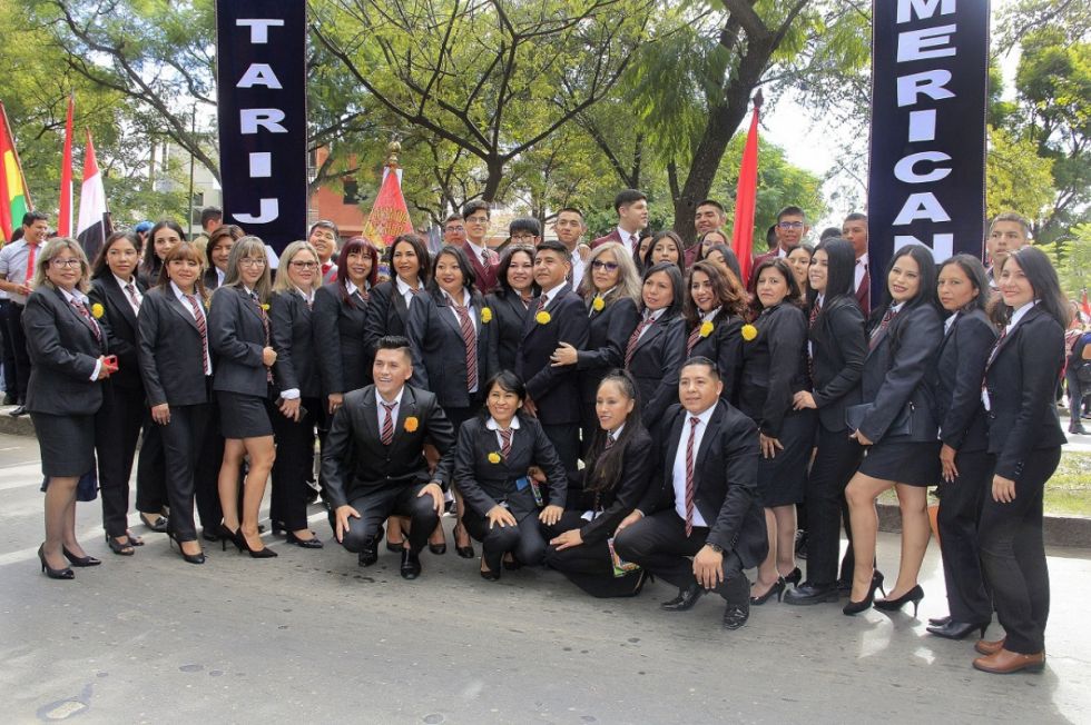 Plantel docente del American School Tarija
