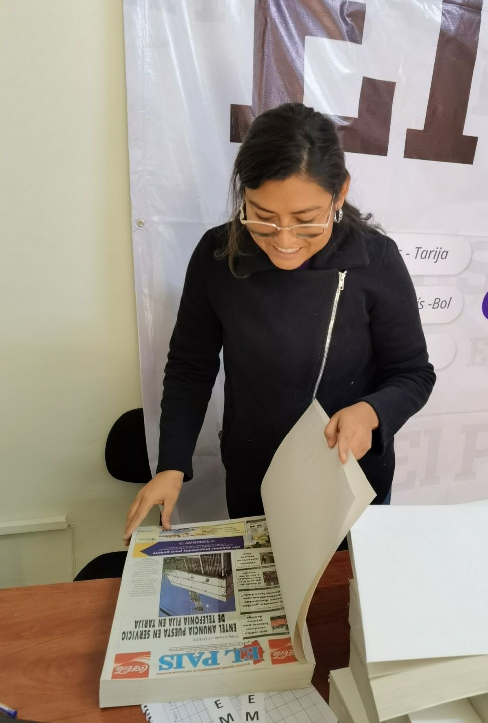 Lorena Vedia revisa las primeras ediciones