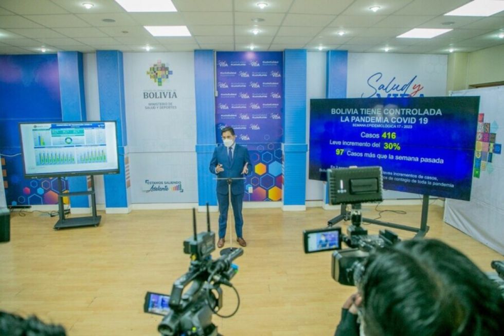 Bolivia reporta incremento del 30% de casos Covid