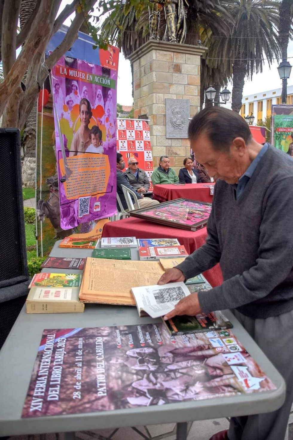 Inauguran la Feria Internacional del Libro en Tarija
