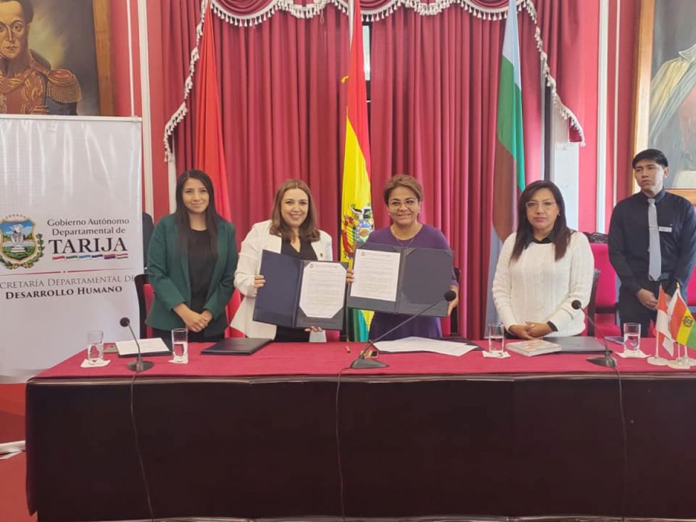 Gobernación y la UPDS se alían para trabajar sobre la violencia 