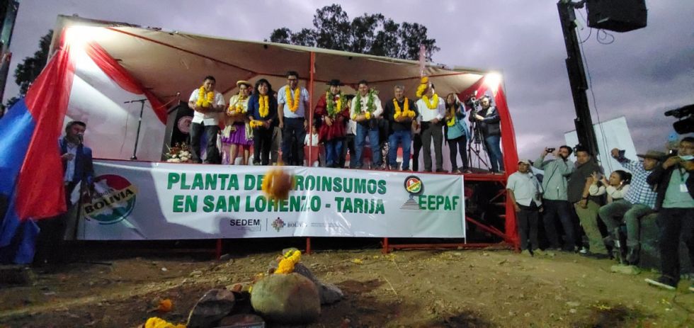 Comunarios rechazan la planta de agroinsumos en El Cadillar 