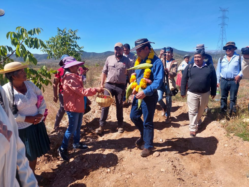 Habilitan riego para cultivos de alto valor en la presa Calderas