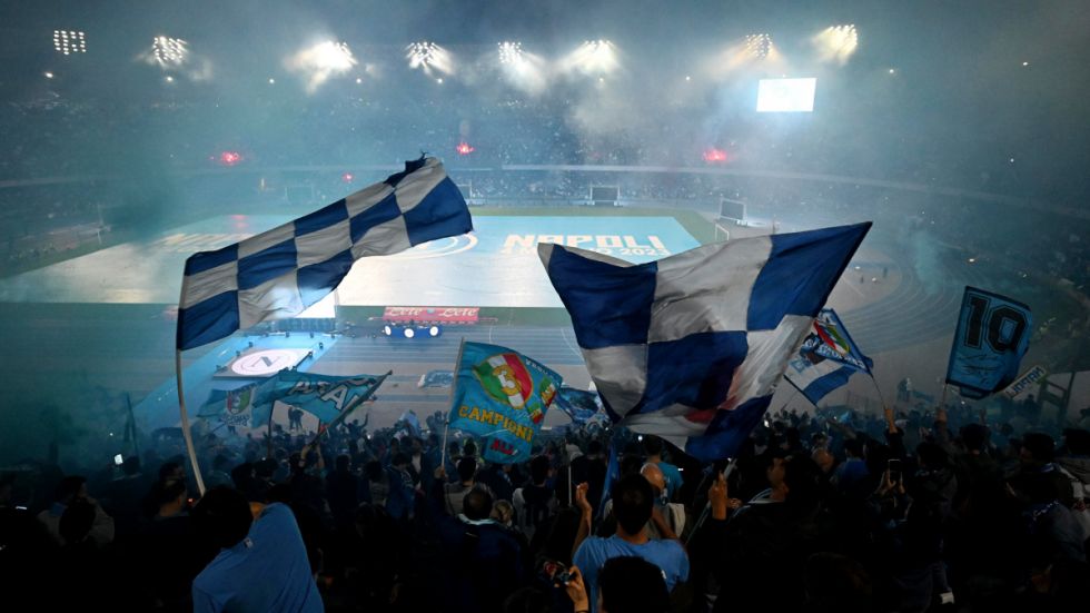 Los tremendos festejos en Nápoles tras conseguir el tercer título de la Serie A