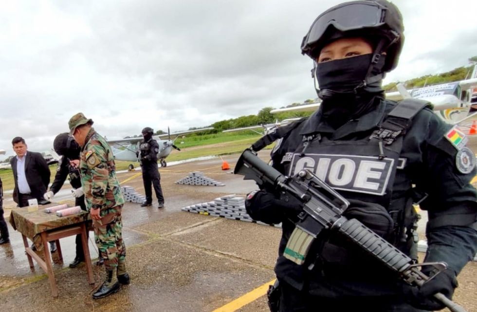 Operativos incautan más de 811 kilos de droga