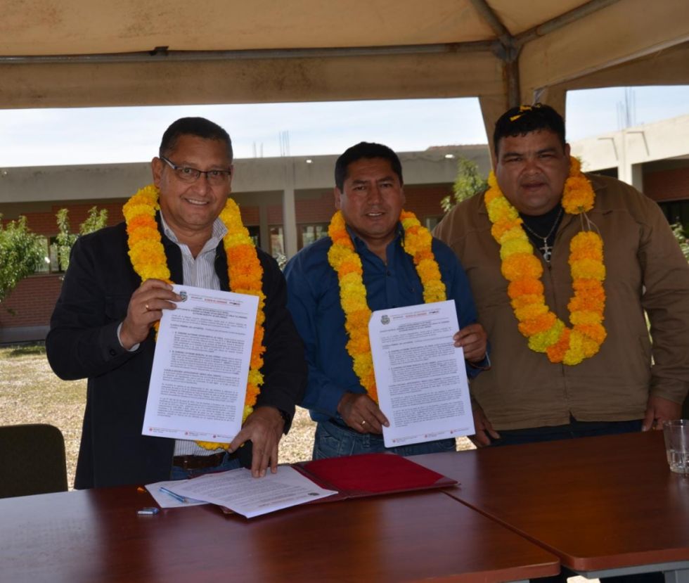 Gobernación y Alcaldía de San Lorenzo acuerdan dos obras concurrentes 