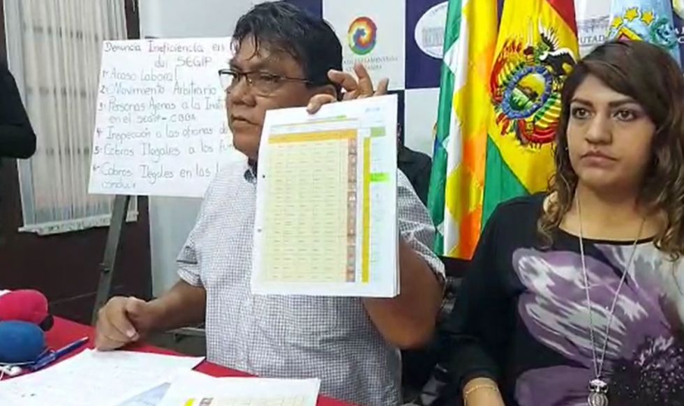 Diputado Arce denuncia presunta corrupción que recaudaría Bs80.000 a la semana por licencias de conducir