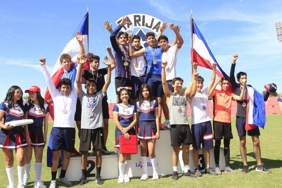 Ganadores de la carrera de postas