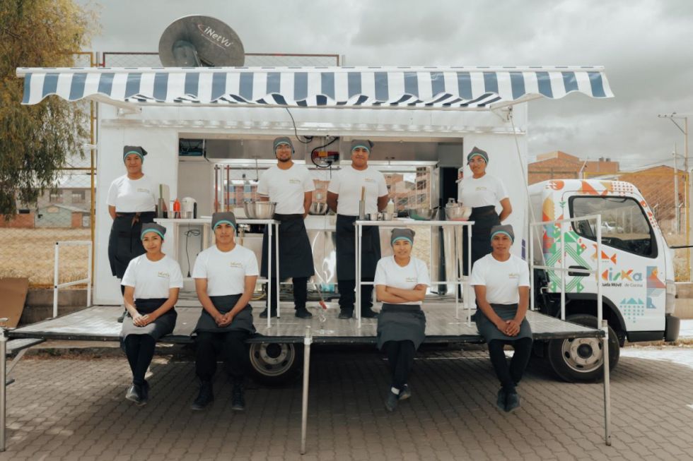 Miska, la escuela móvil gastronómica, llegará a Tarija para formar a jóvenes emprendedores rurales