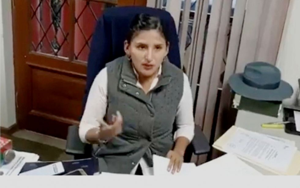 Directora del Segip-Cochabamba niega acusaciones del diputado Arce por supuestas irregularidades 