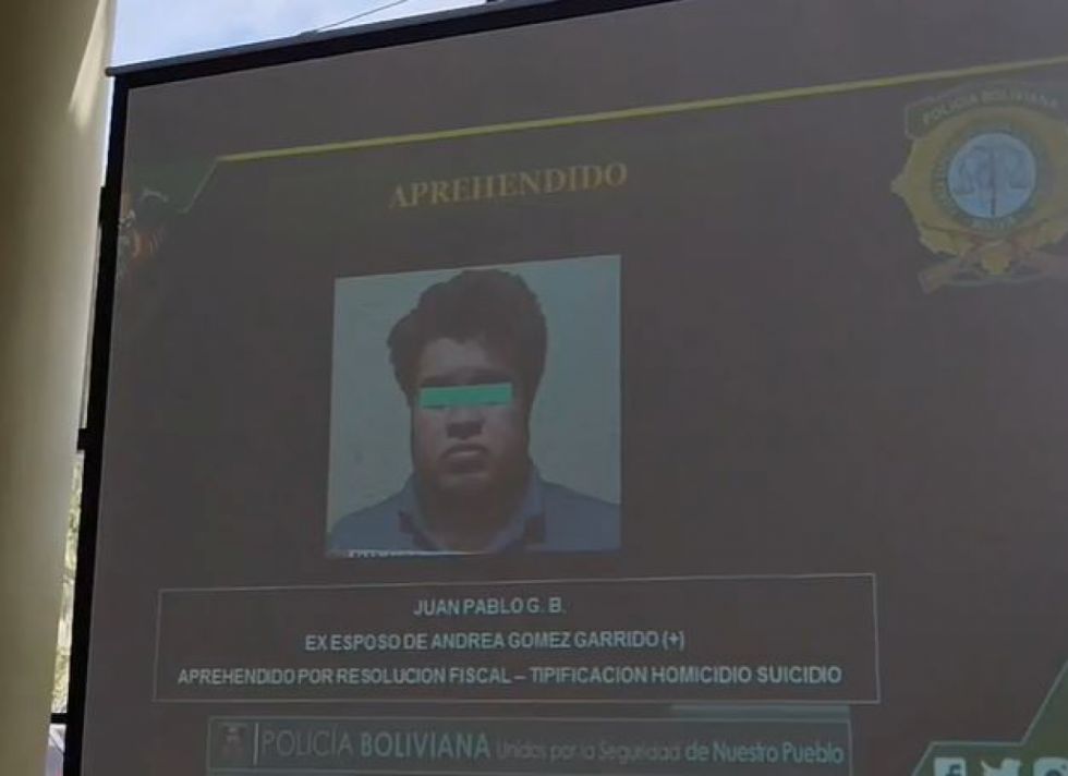 Aprehenden al exesposo de Andrea Gómez, encontrada muerta en Tarija