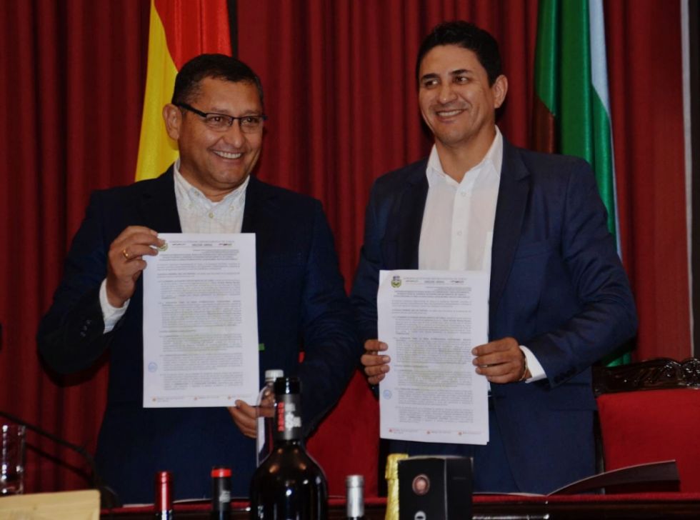 Acuerdo: Feicobol ayudará a realizar la Exposur 2023 