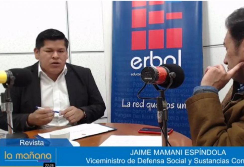 Viceministro Mamani a Carlos Romero: ‘le estamos dando cátedra en la lucha contra el narcotráfico’