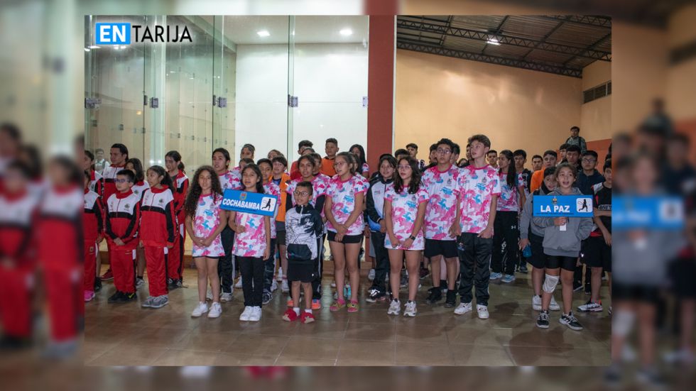 Ráquetbol: Arrancó el nacional preámbulo al Mundial Junior en Tarija