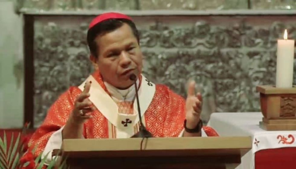Arzobispo Leigue: En este tiempo de tensión, abran las puertas del corazón ¡No tengan miedo!