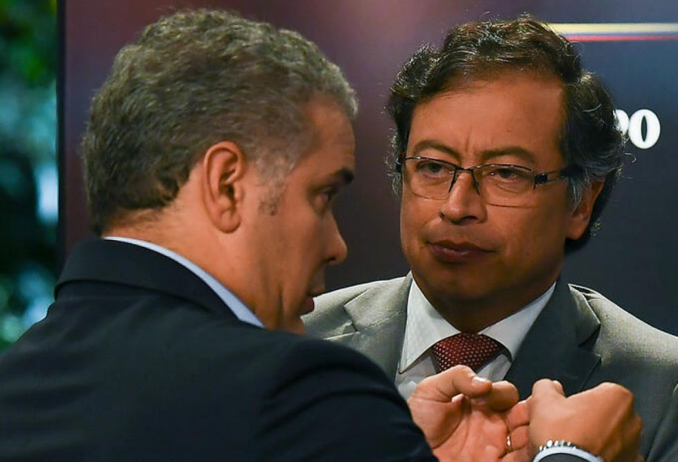 La dura respuesta de Petro a Duque por llamarlo "emperador"