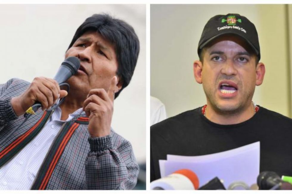 Evo ‘profetiza’ que Camacho irá a Palmasola por plan con Lima